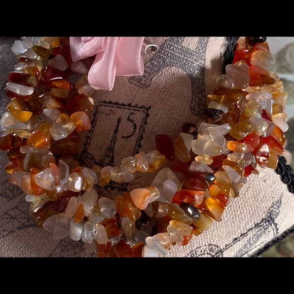 Multi Stone Choker with extender - Picture 1 of 6